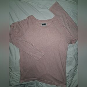 Pink Long Sleeve Women's Top